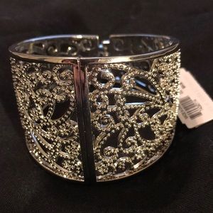 NWT Silver cuff bracelet